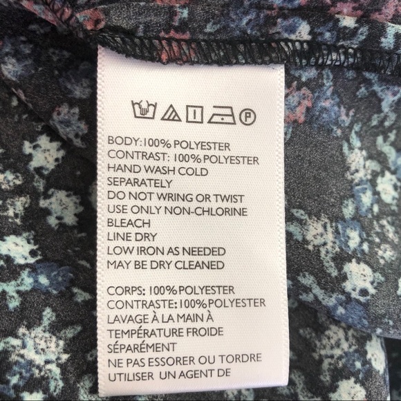 UO kimchi blue black & blue floral mesh tank top - Picture 6 of 6